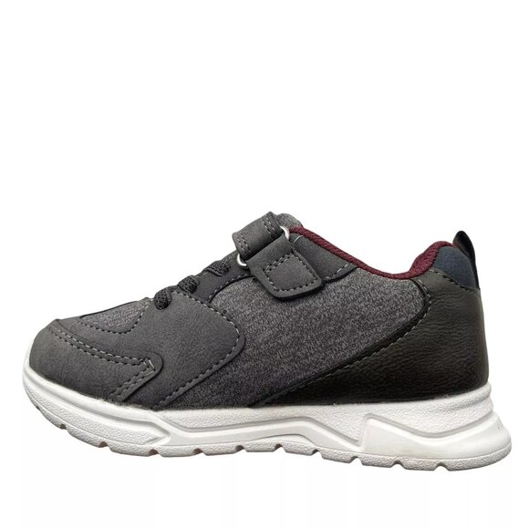 Oshkosh Toddler Boy's Slip-on Casual Sneaker Size 9-10 Gray Lightweight & Comfy - Picture 5 of 16